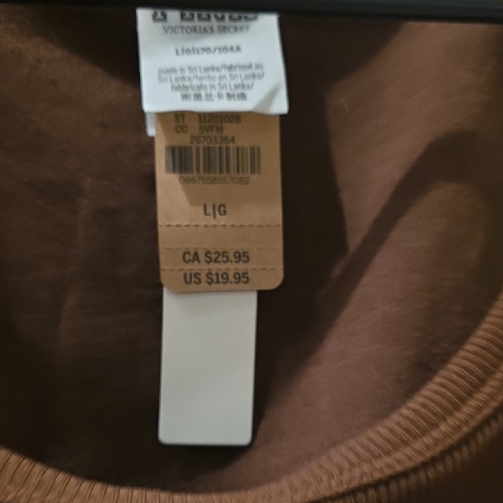 Victoria's Secret Chocolate Brown Top